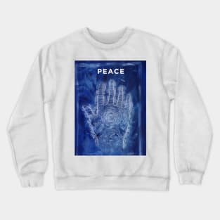 Peace: Stop War,  World Peace Now Crewneck Sweatshirt